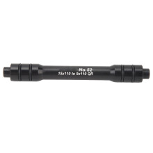 Adapter voor steekasnaaf voor fietsliefhebbers, voorwieladapter, eenvoudig te installeren, geluidsarm, rubberen ring, hoogwaardige lichtmetalen