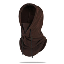 Maschera integrale passamontagna per climi freddi, antivento, termica, in pile pesante, con cappuccio, maschera da sci, multiuso, calda, regolabile