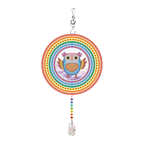 Κουδούνι ανέμου Suncatcher ζωγραφικής, εξαιρετικά σχέδια για διακόσμηση σπιτιού και