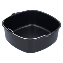 Pizzapande til airfryer, opvaskemaskinesikkert bagetilbehør, kompatibel med HD9925HD9860HD9905 01, varmebestandig fødevaregodkendt jernkageform til