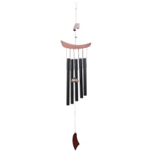 Carillon éolien élégant et apaisant, carillon pentatonique en aluminium pour une ambiance zen sur votre terrasse ou patio, cadeau idéal pour tous.