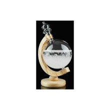 Sticlă barometru, stație meteo din sticlă furtună, prezicere decorare birou acasă cu model misterios DIY pentru decor cu formă unică, loc de