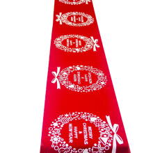 Luxurious Christmas Table Cloth In Cotton Linen, Personalized Santa Sacks For Birthdays And Parties, Drawstring Gift Bags To Elevate Your Home Decorat