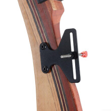 Recurve Bow Sight with Stainless Steel TShape Pin and Thumb Screws for Longbow Practice
