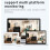 WiFi Smart Security Camera 2MP PTZ IP CCTV with Night Vision, Motion Detection, TwoWay Audio 4