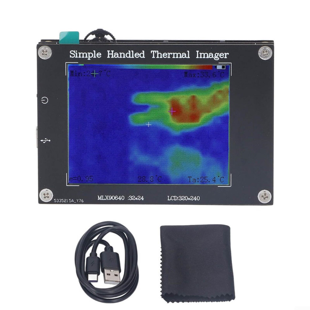 Thermal Imaging Camera 3.2' Handheld Infrared Imager, 8Hz, 40C To 300C For Inspection 9001264554774