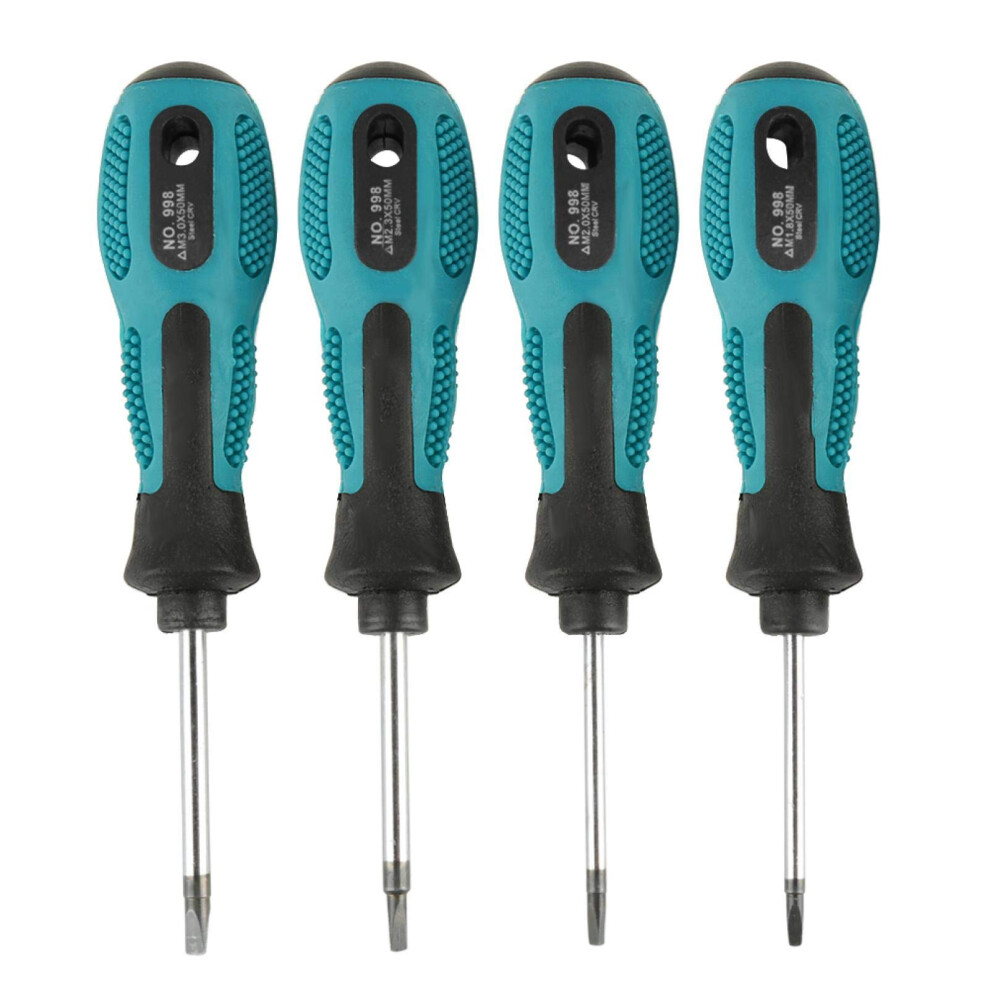 Triangle Screwdriver Set Magnetic Tip 4Pcs Precision Hand Tools For Electronics 9323874600277