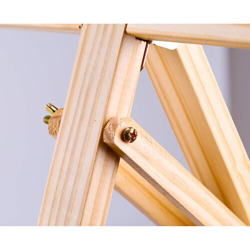 150cm Adjustable Folding Easel Stand for Painting, Drawing, Display and Studio Art 2