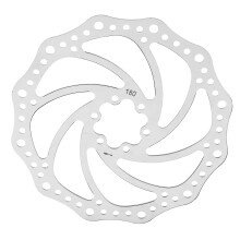 Disque de frein pour vélos de route, fixation par 6 boulons, compatible avec tous types de vélos, en acier inoxydable avec ailettes de