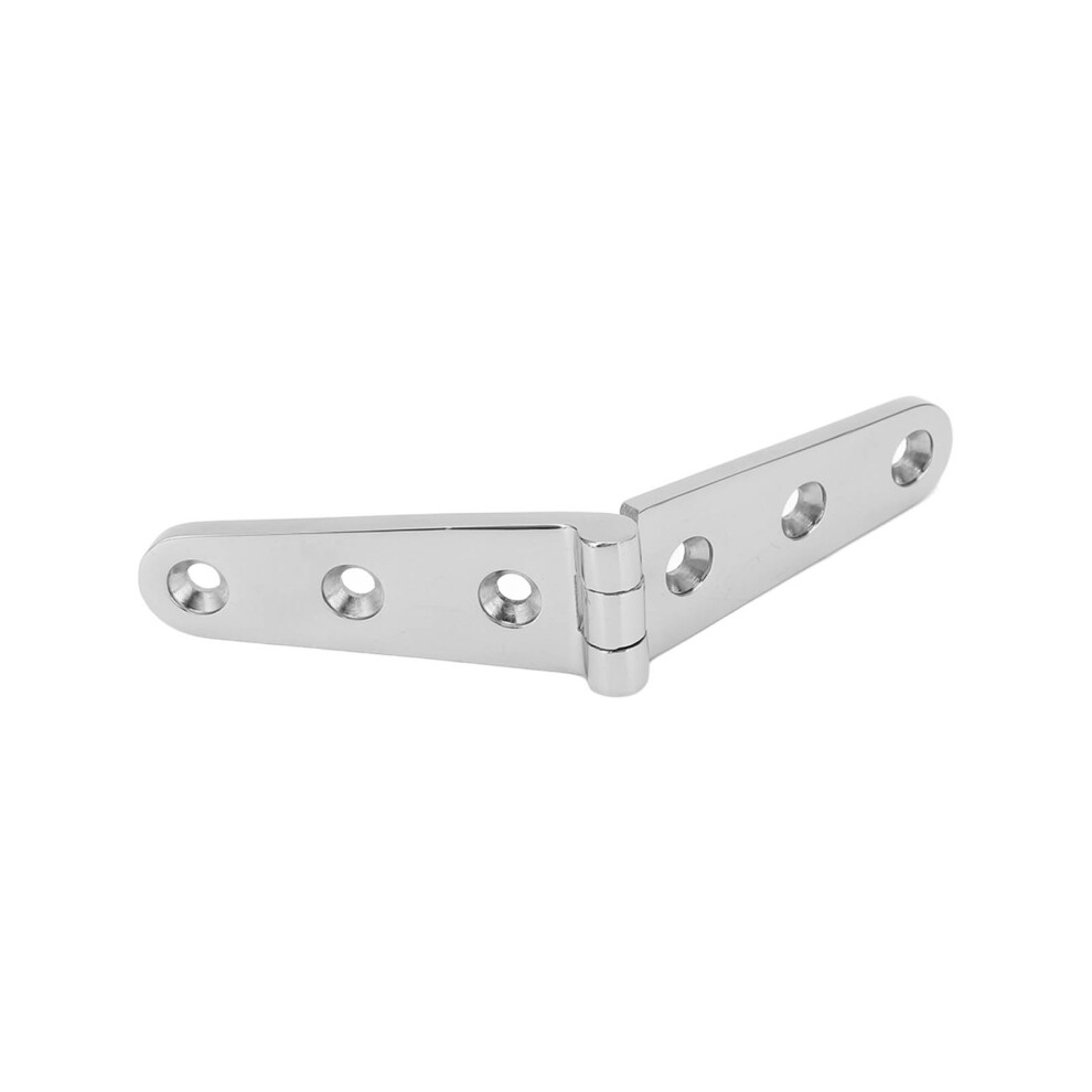 Marine Grade Hinge Stainless Steel Corrosion Resistance Heavy Duty Strap Hinge Rotatable 300 Degrees Smooth Operation Polished Surface Wide Applicatio 9088816957849