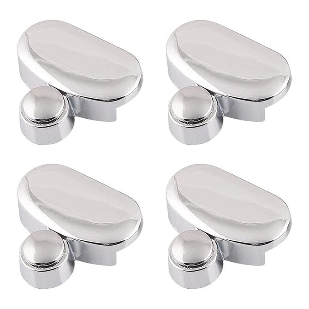 Adjustable Glass Shelf Bracket With Safety Clips Functionality, Glass Retainer Clips For Sturdy Structure Support, Mirror Holder Clips For Wall Mounti 9454554112992