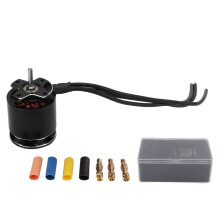 Aggiornamento motore brushless per auto RC, motore per scooter in lega premium con design a 12 slot adatto per crawler fuoristrada, nucleo ad alta