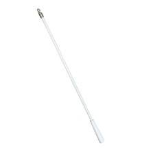 Asta di inclinazione per tende con gancio in metallo, design universale, asta di ricambio per tende verticali, superficie liscia e uniforme, asta per