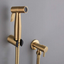 Stainless Steel Handheld Bidet Spray Gun Set for Pet Bath, Car Wash, Garden, Toilet Cleaning