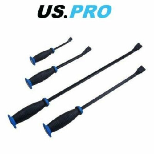 us pro US PRO Tools 4pc Guard Handle Pry Bar Crow Jemmy Bars Set NEW 6766 1