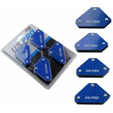 US PRO 4PC Mini welding Magnet - Pull Force 9 lbs 6792