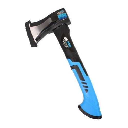 us pro US PRO Tools 1KG Splitting Axe With Fibreglass Handle Log Splitting Maul 4537 2