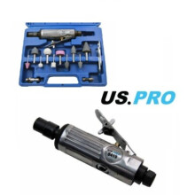 US PRO 15pc MINI 1/4" AIR DIE GRINDER SET 8419