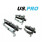 us pro US PRO Tools 3pc Three Leg Gear Puller Set With Reversible Arms 75, 100, 150mm 5169 3