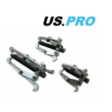 US PRO Tools 3pc Three Leg Gear Puller Set With Reversible Arms 75, 100, 150mm 5169
