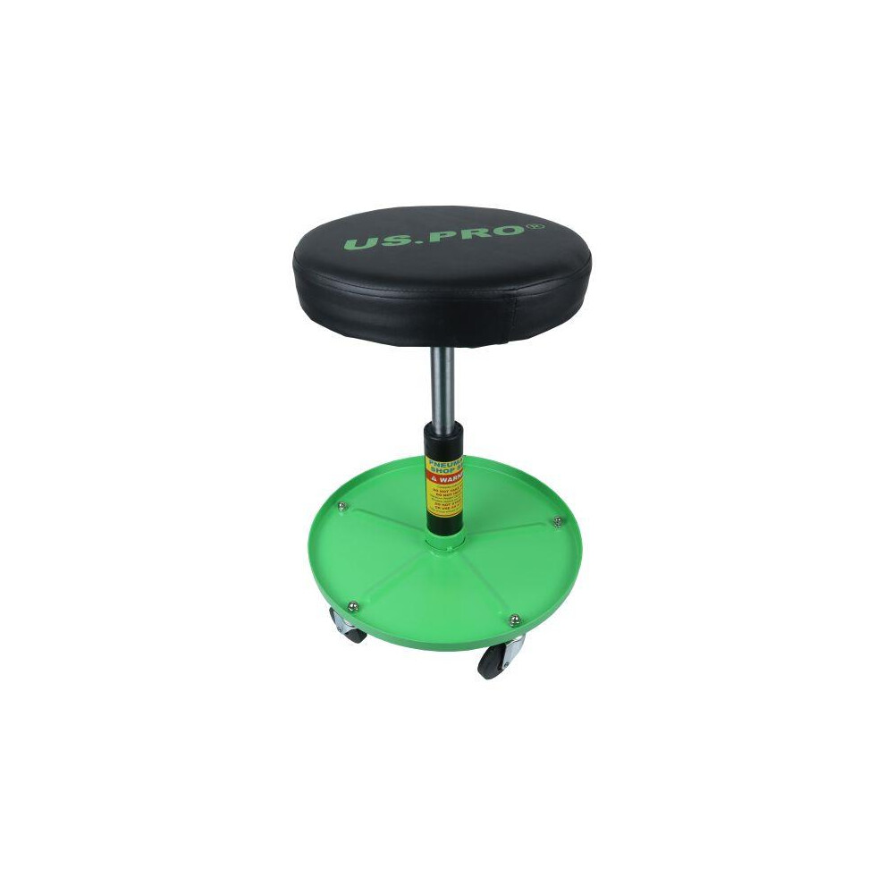 Us Pro Mechanics Creeper Seat Rolling Stool Chair Trolley Padded Garage 5061