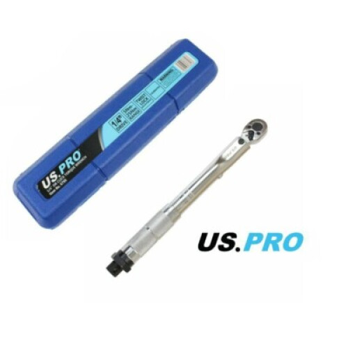 us pro US PRO Tools 1/4" Drive Click Torque Wrench 5 - 25Nm 6795 2