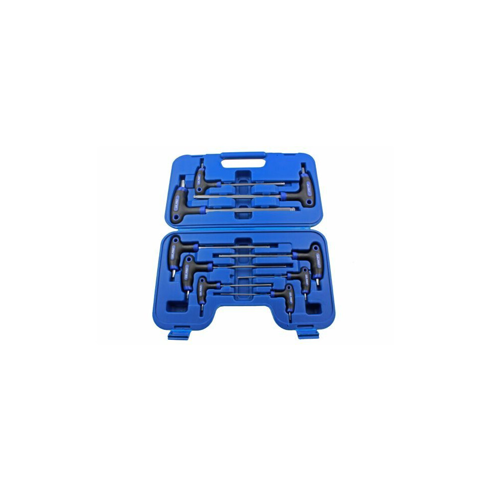 US PRO 9pc T Handle Hex Ball Set Allen Key 2mm -10mm Ball End Hex Keys