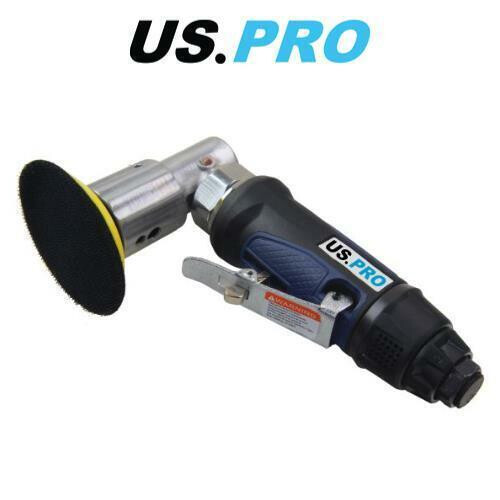 us pro US PRO 3" Air 90 Deg angle head Variable speed sander with hook & loop pad