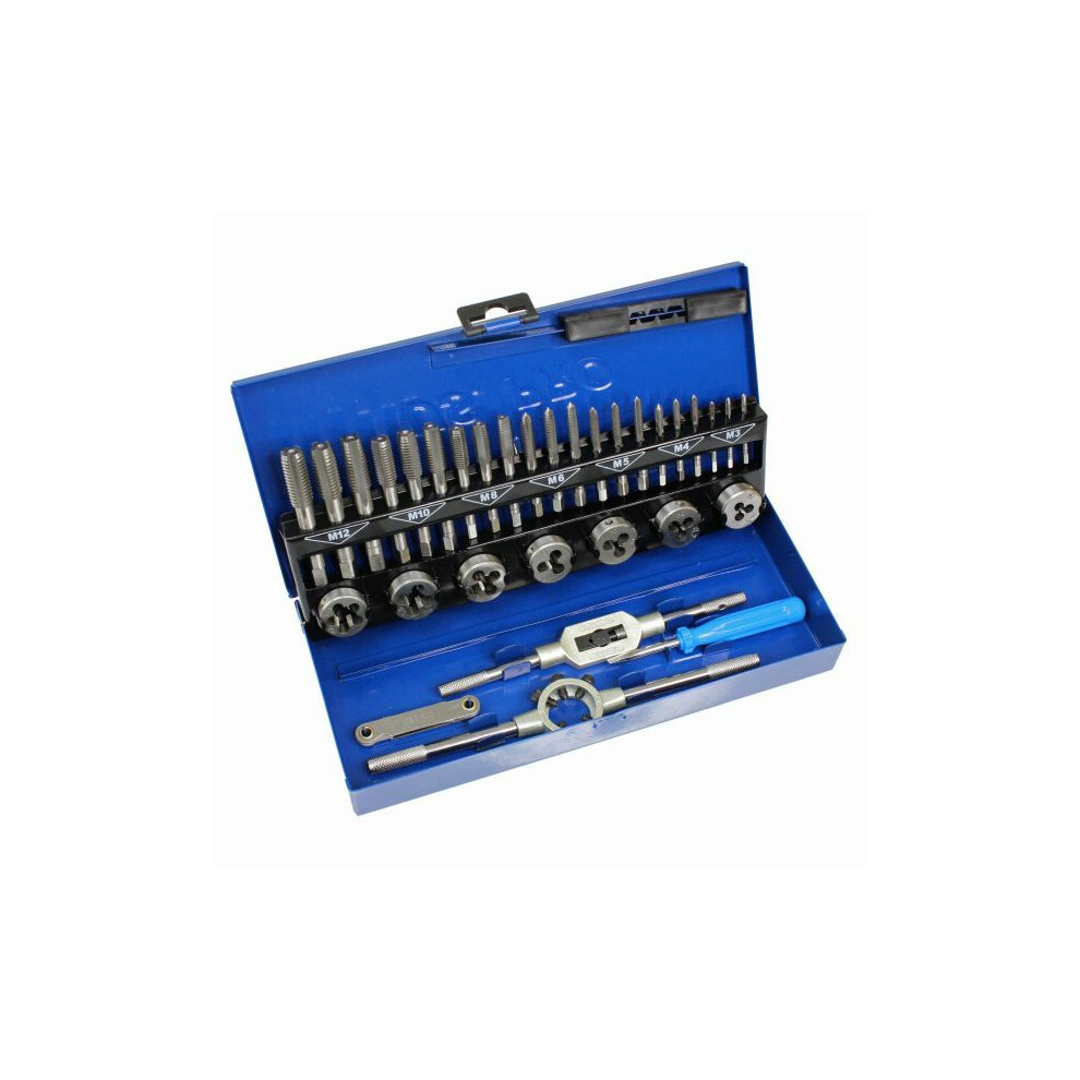 Us Pro 32 Piece Metric Tap And Die Set M3-M12 2625