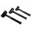 us pro US PRO 3pc Rubber Dead Blow Hammers, Hammer 1lb 2lb 3lb Set 1664 4