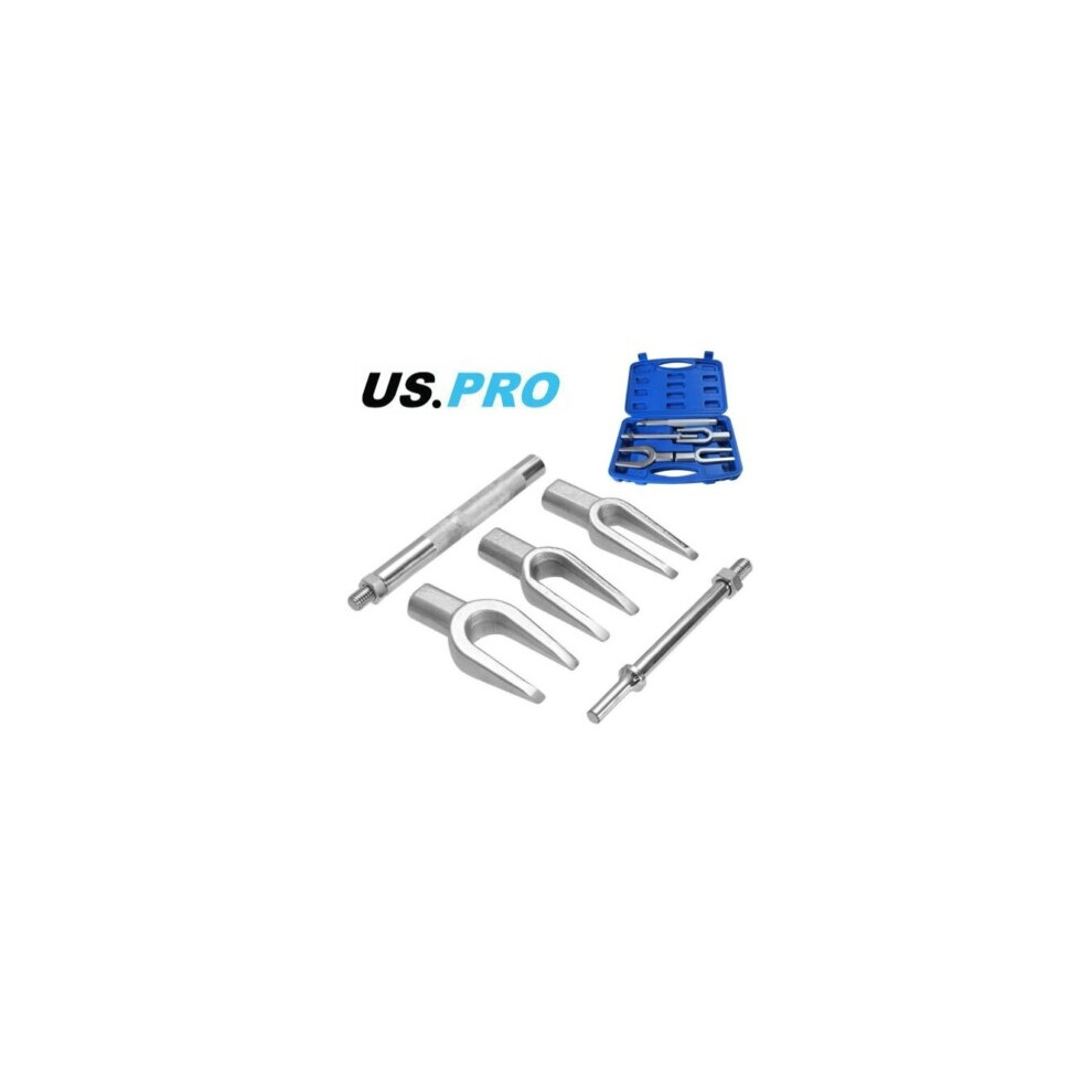 Us Pro 5Pc Tie Rod End Pitman Arm Kit Ball Joint Splitter Separator