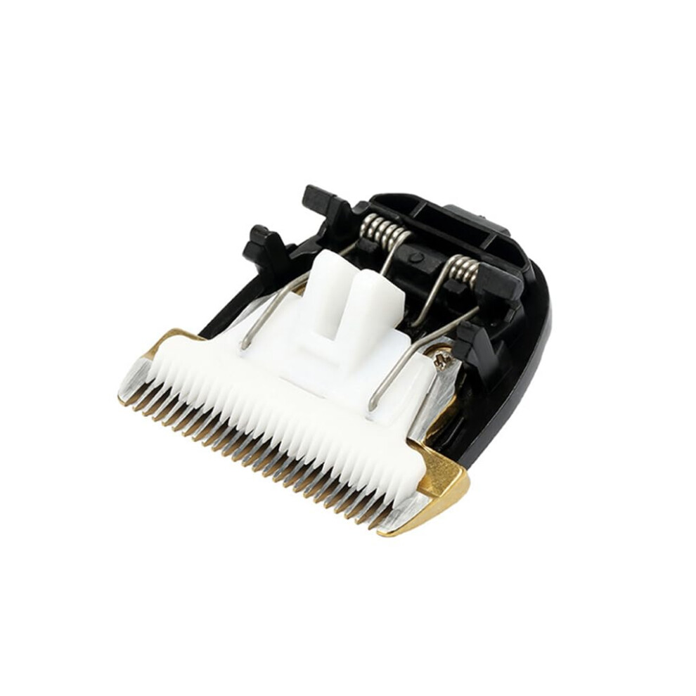 Hair Clipper Replacement Blades Ceramic Titanium Sharp LongLasting Universal Fit