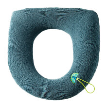 Comfortabele toiletbrilhoes set, zacht, dik en warm met drukknopen, acrylvezels voor hoge elasticiteit, wasbaar en gemakkelijk schoon te maken,