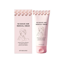 Hair Removal Cream for Sensitive Skin, Fast Acting and Pain Depilatory, 2Week Smoothness, 1pcs