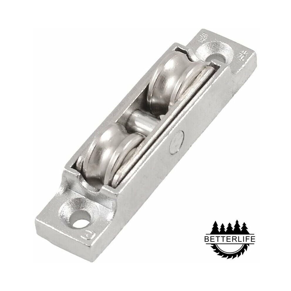 Versatile U Groove Pulley, Stainless Steel Build Offers Unmatched Durability And Ease Of Use For Your Cabinet Solutions 9454554115641