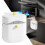Wall Mounted Kitchen Trash Can with Lid, SpaceSaving Under Sink Compost Bin for RV and Bathroom 2