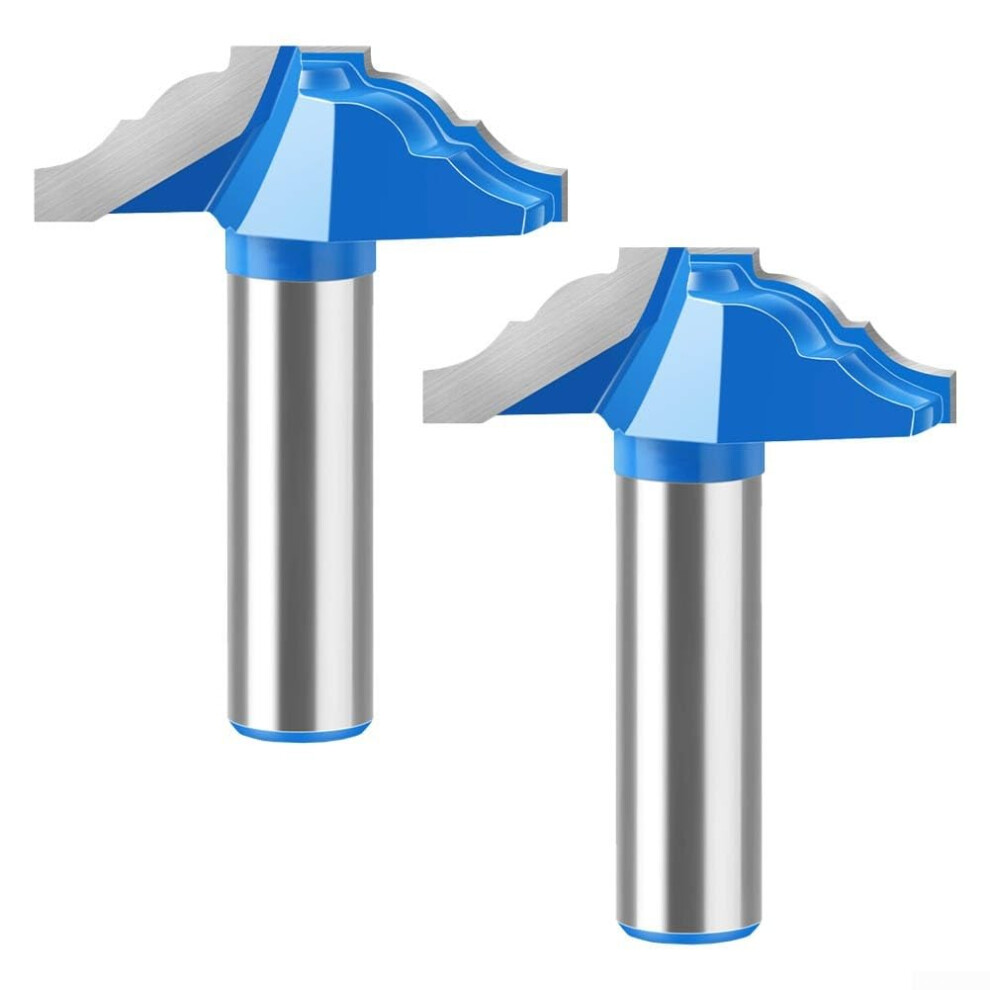 12Mm Shank Router Bit Set For Cabinet Doors With Smooth Edge Finishing And Lace Carving 9001264557799
