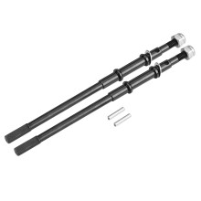 Arbre de transmission en acier trempé pour Axial SCX10, composant universel pour essieu avant et arrière CVD (type « dogbone ») usiné CNC,