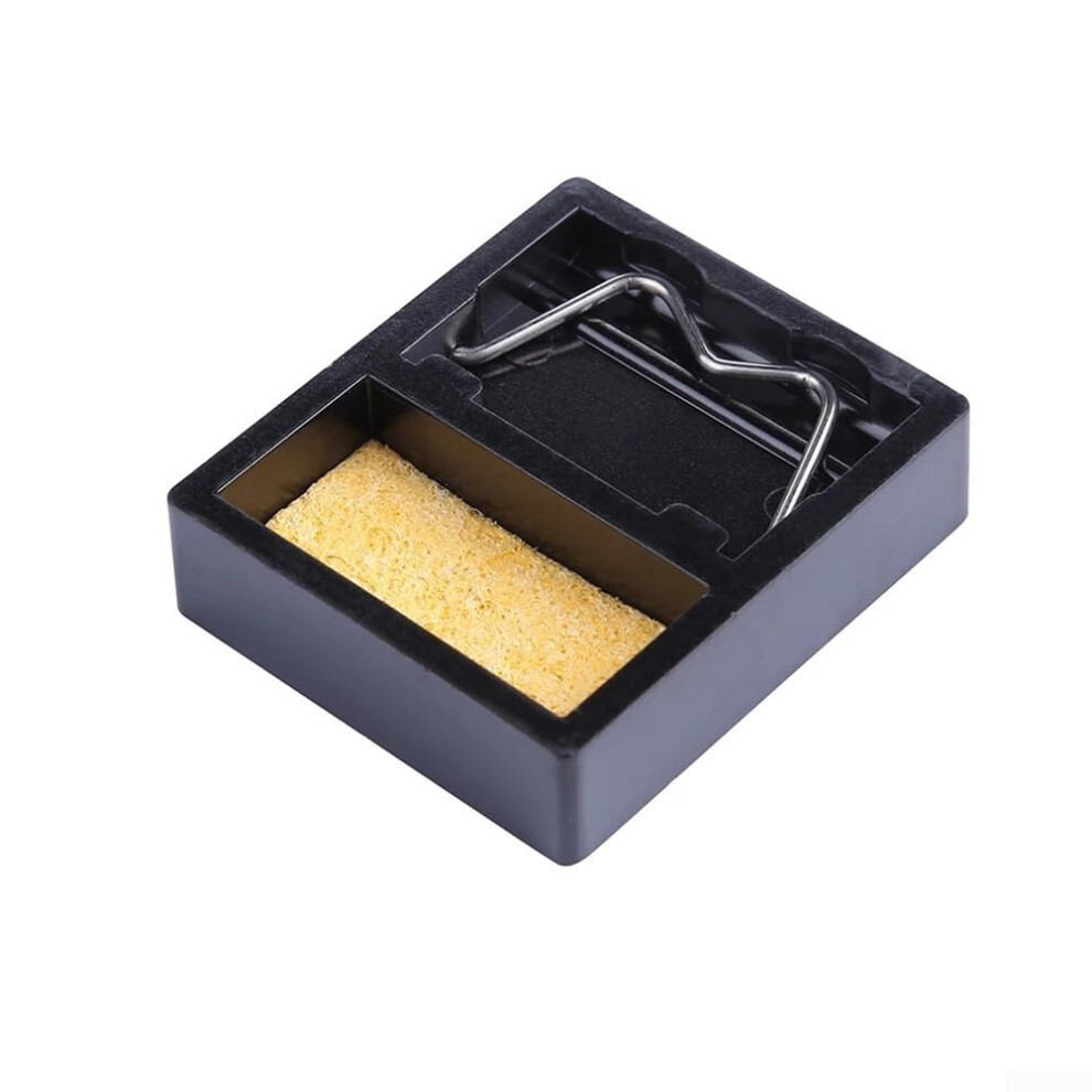2Pcs Soldering Iron Stand With Cleaning Sponge, Universal Holder For Workbench 9323874603025