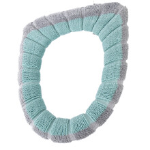 Toiletbrilbeschermers, zachte toiletbrilkussens van acrylvezel, wasbaar en duurzaam voor alle seizoenen, voegen een vleugje warmte en comfort toe aan