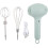 Portable Wireless Handheld Electric Mixer with Beater Attachments for Kitchen Baking 5