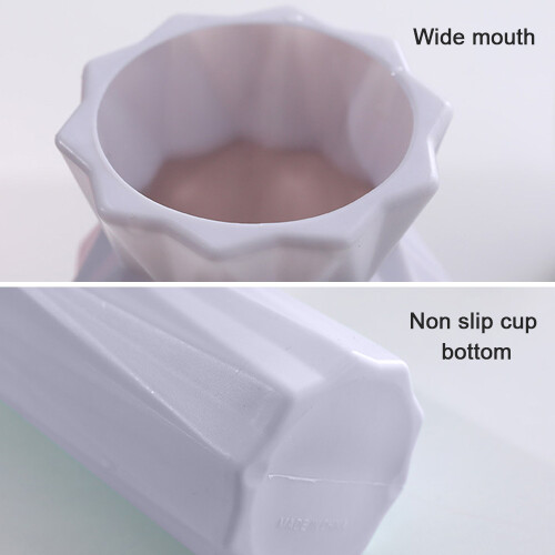 Vaso rústico e inquebrável para decoração de casamentos, estilo moderno, perfeito para mesas e para complementar a decoração de Natal e 2