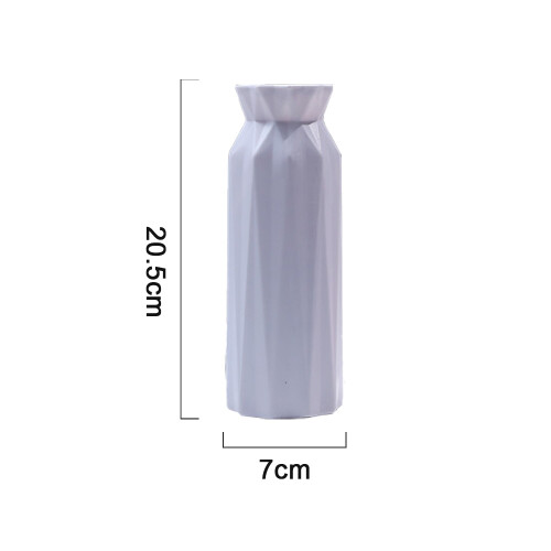 Vaso rústico e inquebrável para decoração de casamentos, estilo moderno, perfeito para mesas e para complementar a decoração de Natal e 1