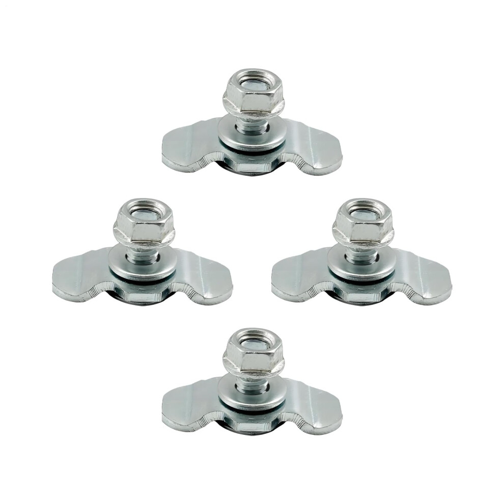 L Track Bolts Heavy Duty Threaded Studs Set With Wing Nut For Cargo Securing Trailer Suv Pickup 9119770374097