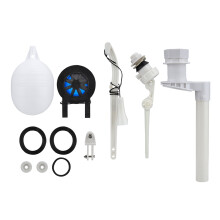 Toiletreparatieset, waterbesparende dubbele spoelfunctie zorgt voor optimale prestaties en duurzaamheid van uw sanitaire installaties.