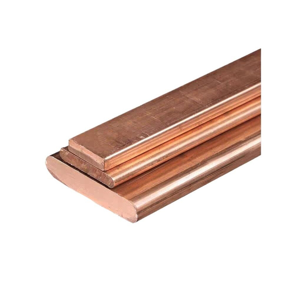 1Pc Copper Flat Bar 500Mm X 10Mm X 1Mm Electrical Conductivity For Grounding And Diy Projects 9323874602837