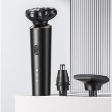 Electric Beard Trimmer 3in1 Nose Hair and Sideburn Shaver for Men