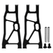 Braços de suspensão para carros RC Arrma, peças de upgrade em alumínio usinado CNC de alta precisão, braços A dianteiros, inferiores e