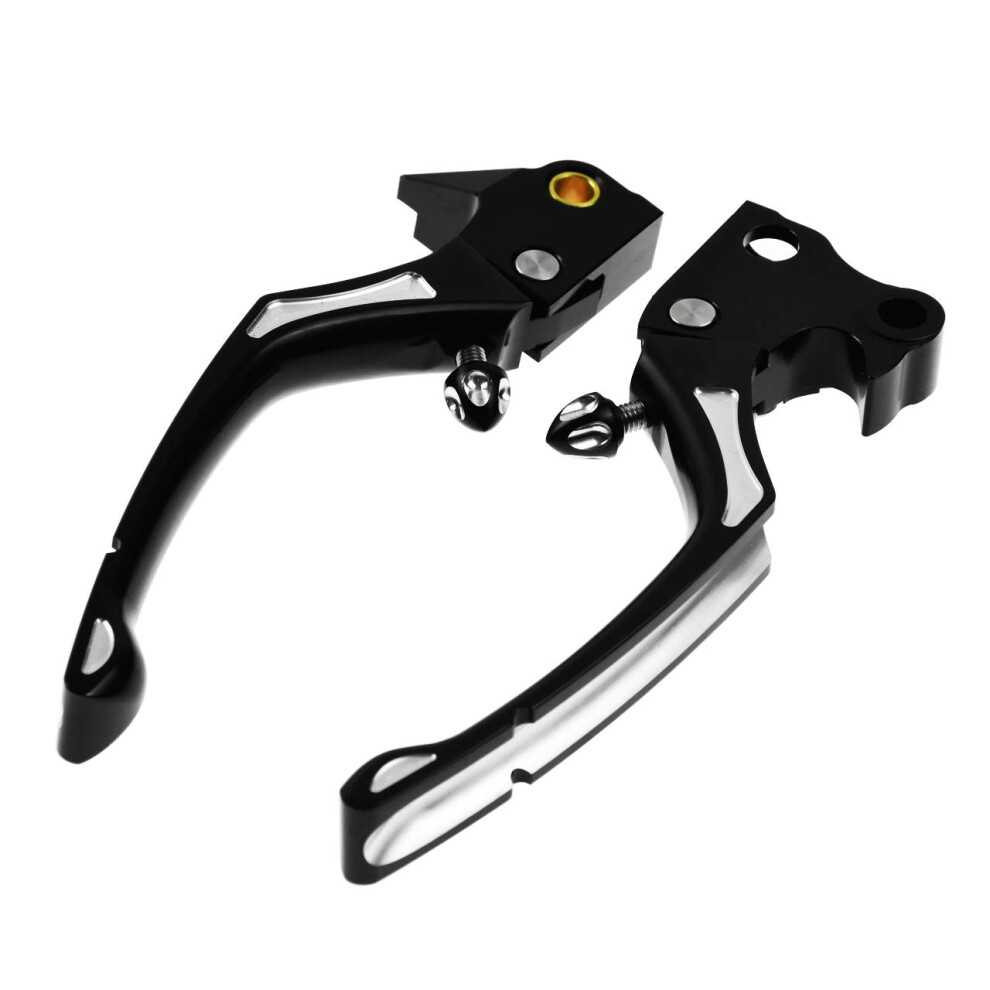 Brake Clutch Lever Set For Touring Road King Street Glide Sportster 883 1200 Dyna Softail 9001264558093