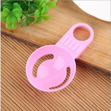 Egg Separator Kitchen Tool for Easy Yolk and White Separation, Plastic Pink Cooking Aid